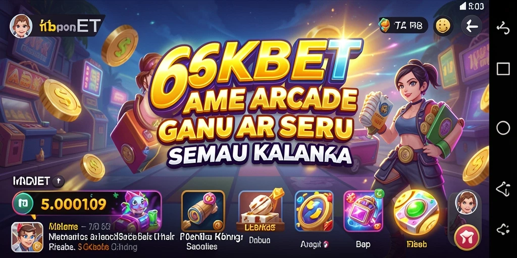 Tangkapan layar menampilkan gameplay seru dari 66KBET.