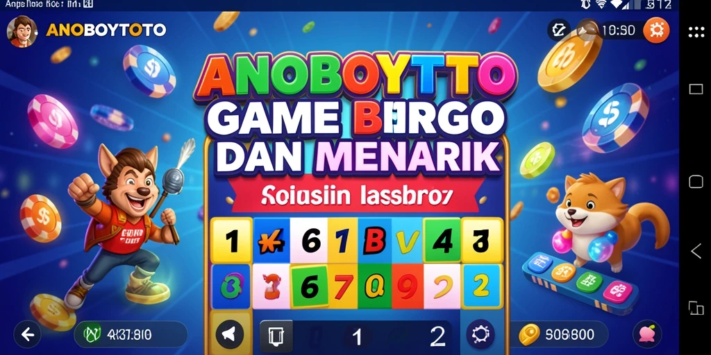 Tampilan gameplay seru di ANOBOYTOTO dengan nuansa Bingo yang menarik.
