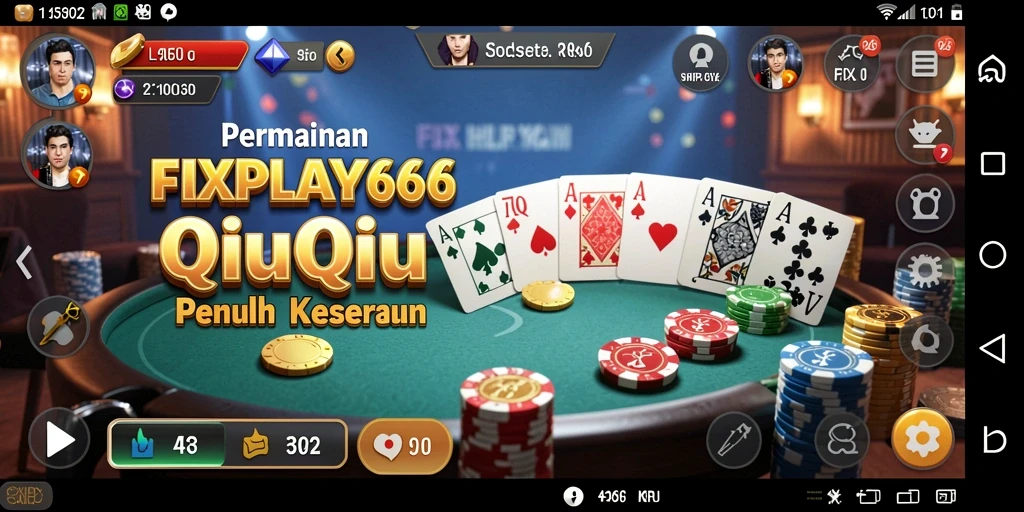 Gameplay seru dan mendebarkan di FIXPLAY666 QiuQiu.