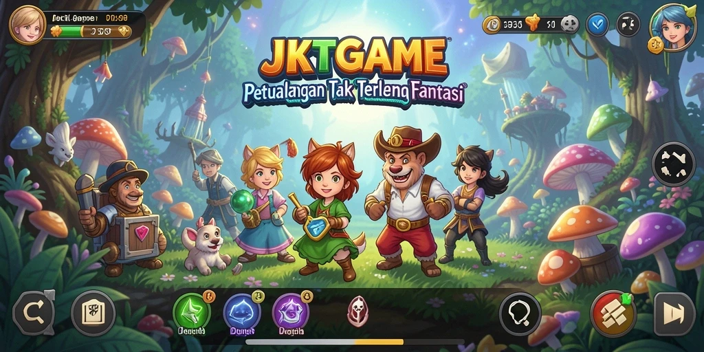 Tampilan gameplay <strong>JKTGAME</strong> yang menampilkan petualangan menarik dan menantang.