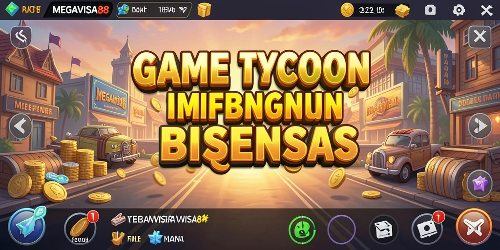 Tampilan gameplay seru dari MEGAVISA88 yang menunjukkan pengelolaan bisnis.