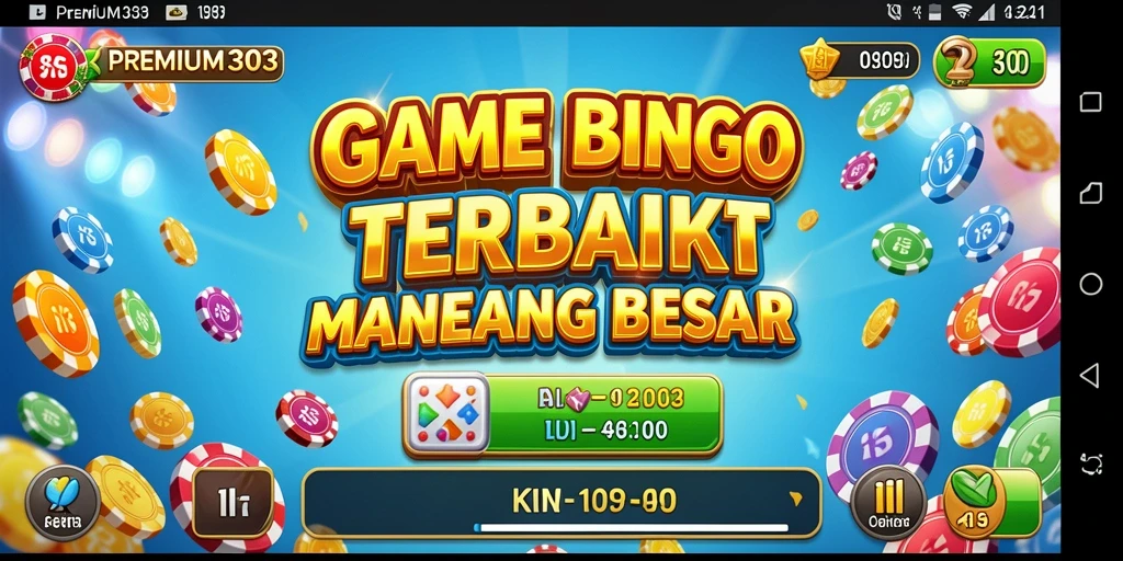 Tampilan gameplay Bingo yang menarik di PREMIUM303.