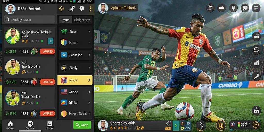 Tampilan gameplay RR89 yang menarik dalam taruhan olahraga.
