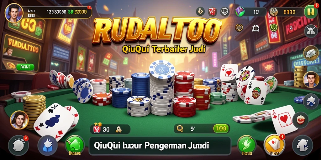 Screenshot gameplay QiuQiu RUDALTOTO yang penuh aksi.