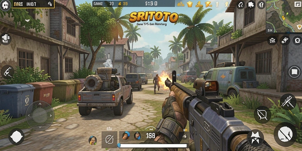 Tampilan gameplay seru dan grafis HD dari SRITOTO.